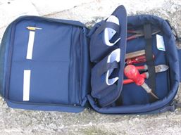 תיק טכנאי מרופד jerusalempacks